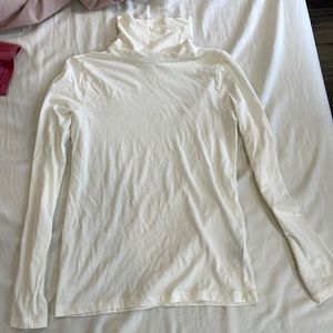 Off White Turtleneck Undershirt